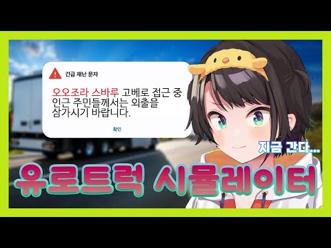 핸들이 고장난 8톤 트럭 (근데 오리가 타고있는)