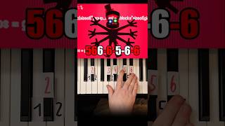 Happy Place 2/2 The Amazing Digital Circus Piano Tutorial #shorts