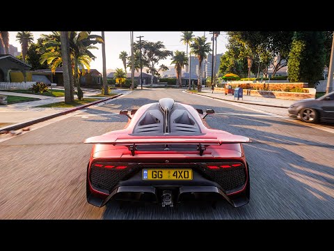 GTA 6 Graphics - 2021 Mercedes-AMG One - BRUTAL Sound! GEFORCE RTX™ 3090 Ray-Tracing Graphics!