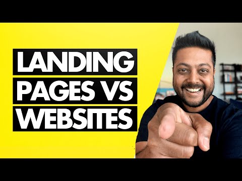 5 Key Differences Between Landing Pages Vs Websites