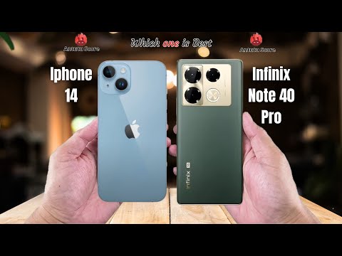 Iphone 14 vs Infinix Note 40 Pro  Full comparison ⚡Which one is Best