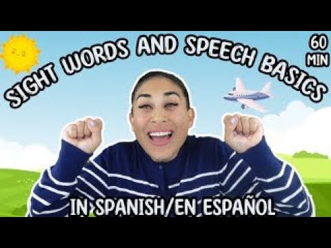 Sight Words, Visiting the Zoo y Mas! All in Spanish with Miss Nenna the Engineer | Spanish For Minis