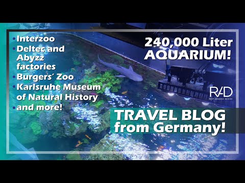 INTERZOO 2024 HIGHLIGHTS & A ROAD TRIP TO VISIT  A 63,000 GALLON REEF AQUARIUM IN GERMANY