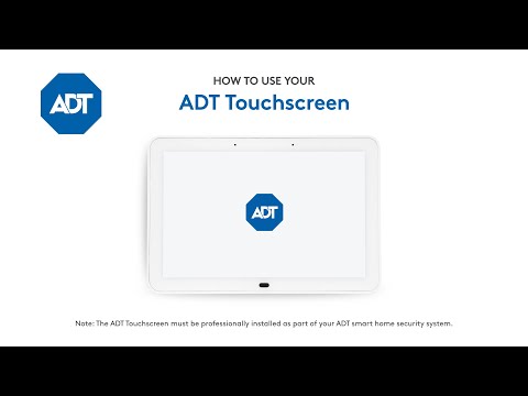 How to use your ADT Touchscreen