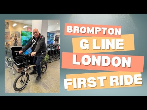 My Brompton G Line First Ride London UK