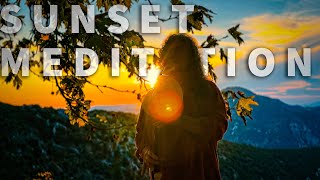 Sunset Meditation Deep Bass Flute Music - Inner Peace in Nature