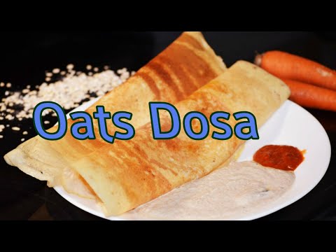 How to make oats Dosa | oatd dosa in telugu | instant Oats Dosa | crispy oats Dosa recipe