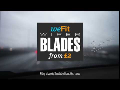 We Fit Wiper Blades | Halfords UK