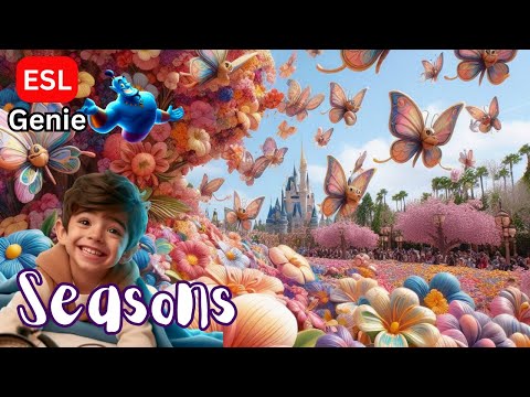 🐦🌸 Seasons, I love them all! 🌼 ☃️ESL vocabulary song: #esl #eslvocabulary #kidseducation