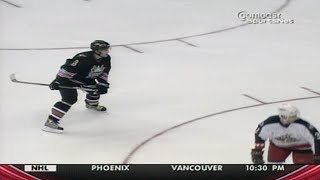 October 5, 2005: Alex Ovechkin scores first NHL goal