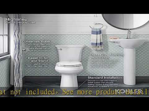 Kohler K-22661-0 Highline Toilet Bowl, White