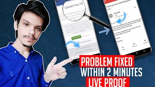 Upload your ID to Facebook 2020 🔥 | How to Solve Upload your ID to Facebook Problem | English