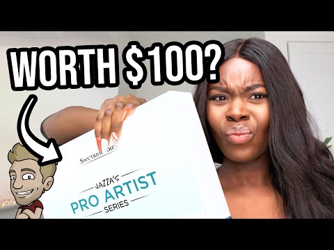 JAZZA PRO ARTIST BOX First Impressions & Testing  **brutally honest**