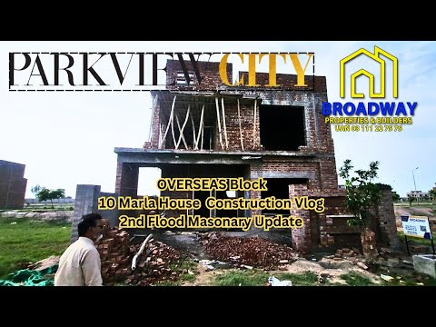 Park View City Lahore|Overseas Block|Construction Vlog|