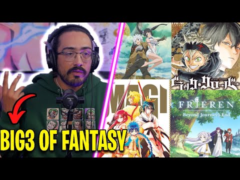 Dummies Discuss The BIG3 of FANTASY Anime | AA Clips