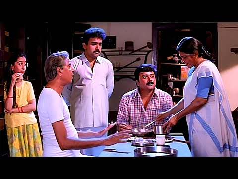 എന്നെപോലെ തന്നെയാ,മണ്ടനാ | Kusruthi Kuruppu Malayalam Movie | Jayaram | Comedy