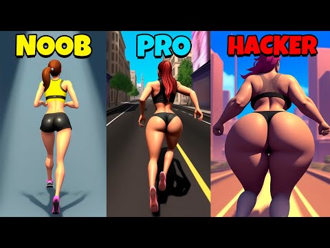 NOOB vs PRO vs HACKER - Twerk Battle Race