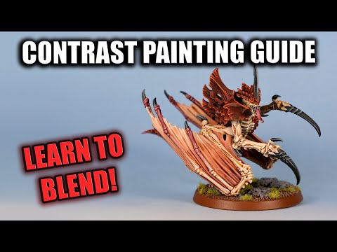 Tyranid Prime - Contrast Painting Guide - Warhammer 40k Leviathan