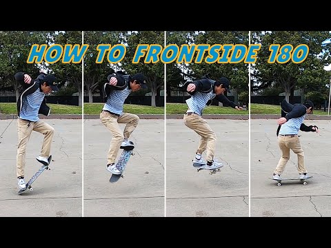 Skate Basics: How to FRONTSIDE 180