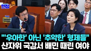 [현장쏙] "'추악한' 형제들로 바꿔야"…여야, 산자위 국감서 배민 불공정 거래 시정 촉구 / 연합뉴스TV (YonhapnewsTV)