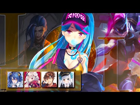 【LOL】LOLフルパの時間だあ！　ｗ/天宮こころ・奈羅花・乾伸一郎・神楽めあ【にじさんじ/鷹宮リオン】