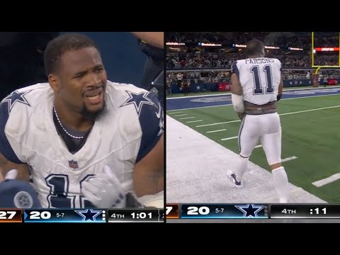 Micah Parsons LOSES His Mind & Storms Off Field After Cowboys LOSE Game On Blocked Punt BLUNDER!