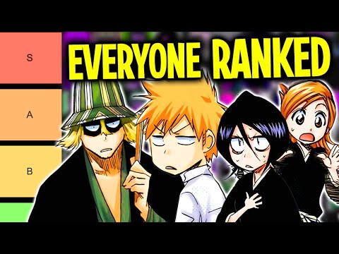 BLEACH CHARACTER TIER LIST | ALL BLEACH Characters RANKED BEST TO WORST