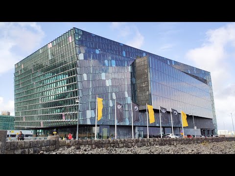 [冰島行] 雷克雅未克(Reykjavík)市區-哈爾格林姆教堂、哈帕音樂廳、太陽航海者、市區街道