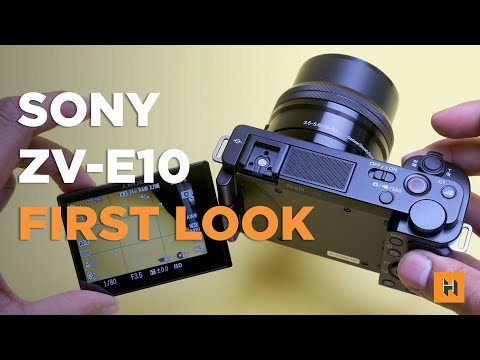 Sony ZV-E10 First Look