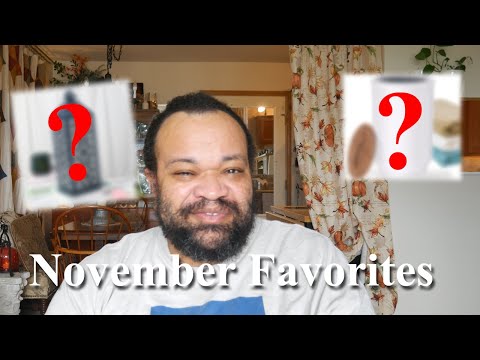 My Favorite Things for November