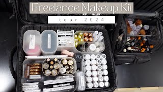 WHAT'S IN MY FREELANCE MAKEUP KIT 2024: In-depth kit tour