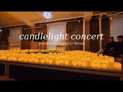 🕯 Candlelight Concert ~ Vivaldi's Four Seasons ~ Winter🌱☀️🍁🍂