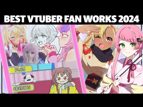 Why are VTuber FANS so TALENTED? | VTuber Fan Art, Cosplay, Games Showcase【V4Mirai | Abi Kadabura】