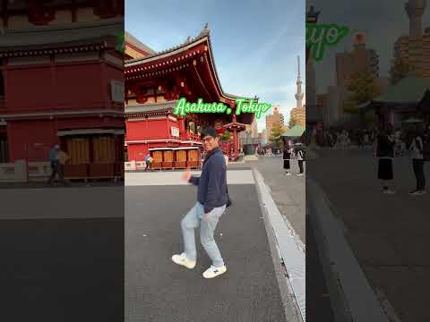 Dancing at Asakusa, Tokyo