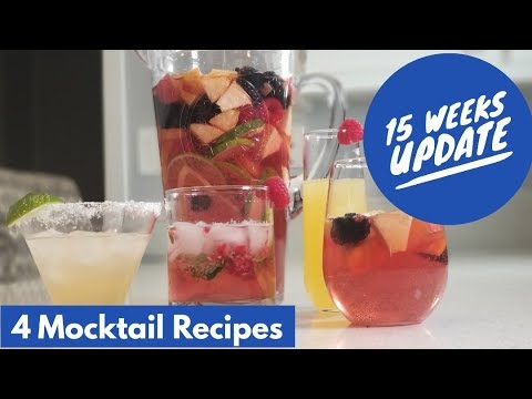 Mocktail Recipes - 15 Weeks Pregnant Update