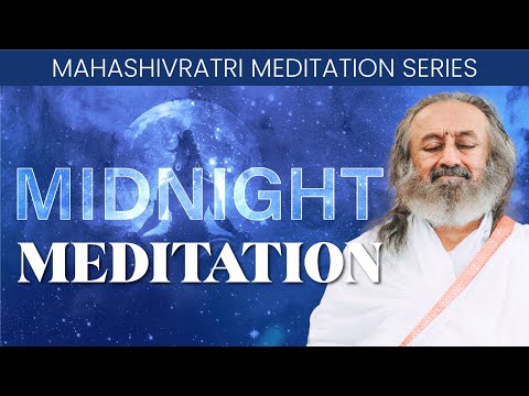 Maha Shivratri Midnight Meditation With Gurudev | Shivratri 2024