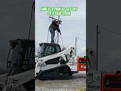 Making sure the bobcat doesn’t get lime disease #shortsvideo #agriculture