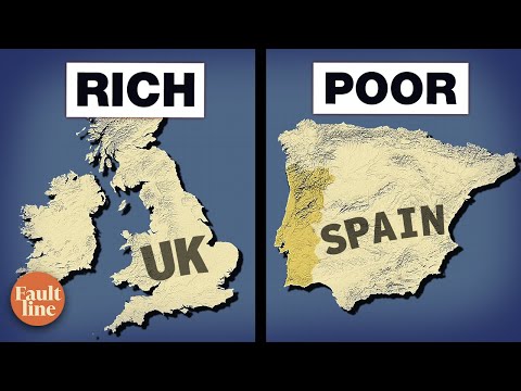 How Europe can be insanely rich, but still poor…