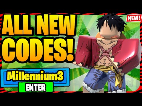 ALL NEW ONE PIECE MILLENNIUM 3 CODES (ONE PIECE MILLENNIUM 3 CODES) *Roblox Codes* March 2021