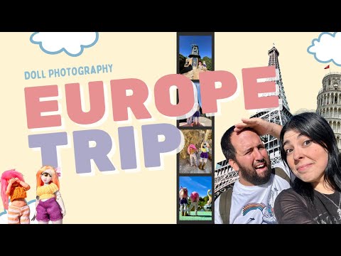 MINI DOLLS, BIG ADVENTURES 🗺️✨ Touring Europe (Kinda) at Parque Europa, Madrid