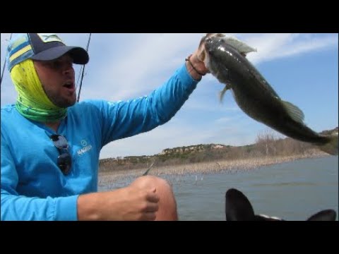 Kayak Fishing BIG TEXAS BASS!!!