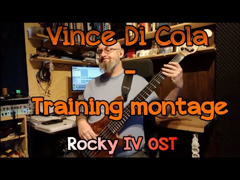 222 Vince Di Cola Training montage bass cover Rocky IV OST