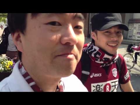 Vissel Kobe football soccer fan with GREAT London accent (a Barnet fan actually) FAME at last!