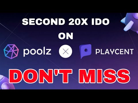 Playcent | Second 20X IDO On Poolz Finance Overview In Hindi | Indian Project | Decentralized WIX |