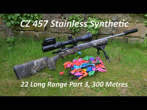 CZ 457 Stainless Synthetic at 300 metres, part 3 with a few target tips and tricks, what are yours?