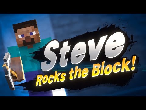 Minecraft Steve in Super Smash Bros Ultimate FULL REACTION