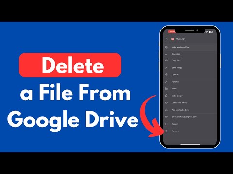 How to Delete a File From Google Drive on iPhone (Quick & Simple)