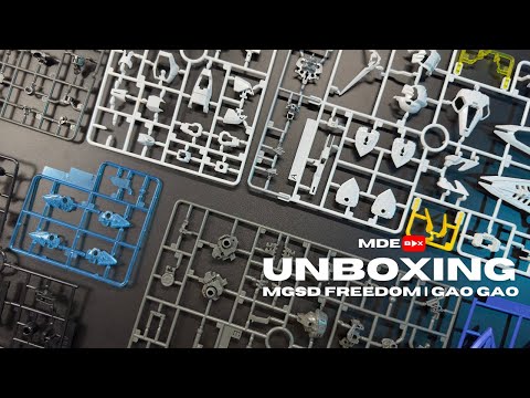 GAOGAO MGSD FREEDOM BOOTLEG | UNBOXING | ASMR | RUNNERS PREVIEW |