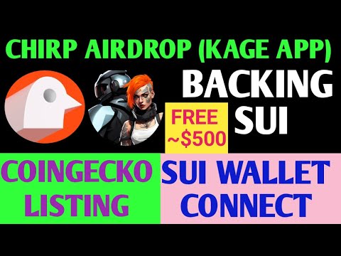 Chirp Airdrop New Update | Kage App Wallet Link Process | Kage App Wallet Link| Chirp Network Update