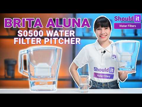 Brita Aluna 10 Cup Water Filter Pitcher: Excellent Taste, Average Flow Rate | Shouldit